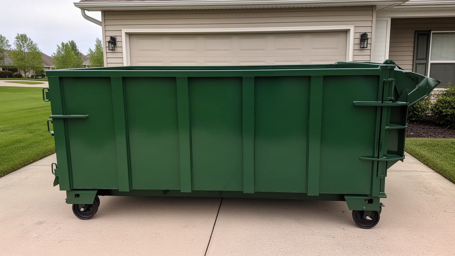 Roll-off dumpster from Nelson's Birmingham Dumpster Rental in Birmingham, AL